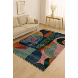 Conceptum Hypnose Tepih BSR-9, Pravougaoni, 120 x 180 cm, Šareni