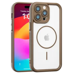 Bumper MagSafe maska za iPhone 13 Pro - braon