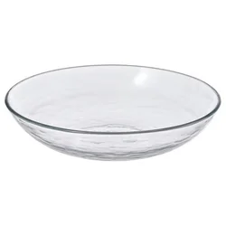 STRANDKRABBA Duboki tanjir, staklo/providno, 19 cm