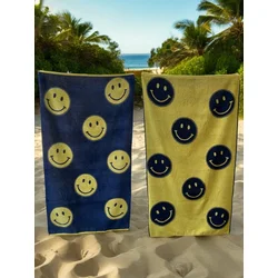 Plažni peškir Smile 86x160cm ( VLK000668-smile )