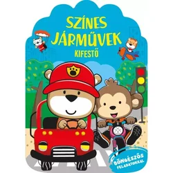 Pobarvanka z vozili - v madžarščini