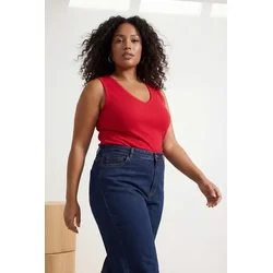 Trendyol Curve Ženska majica TBBSS26CV00004, Crvena