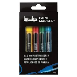 Komplet 6 akrilnih markerjev Liquitex