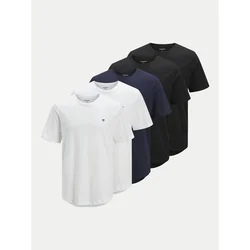 Jack & Jones Premium Majica  modra / črna / bela