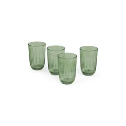 Kozarec za vodo HAMMERSHOI, set 4 kosov, 370 ml, zelen, Kähler
