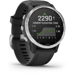 Garmin fenix 6s Solar silver/black