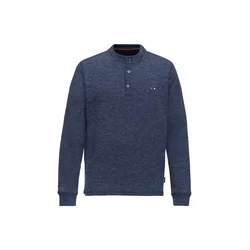 INDICODE JEANS Pulover Dorburn Grandad mornarska