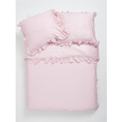 Sinsay - Komplet pamučne posteljine - pastelno roze