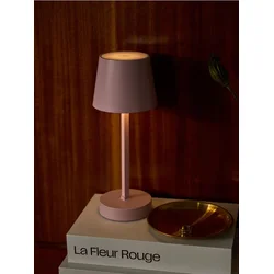 Sinsay - Bežična LED stona lampa - pastelno roze