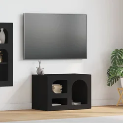 TV ormar Crna 60 x 35 x 40 cm Konstruirano drvo