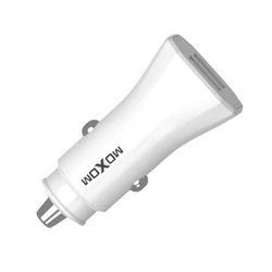 Moxom Auto punjač MX-VC31, 3A, Lightning, Beli