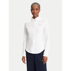 TOMMY HILFIGER Bluza 1985 Slim Fit  bela