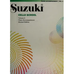 SUZUKI: CELLO PIANO ACC.6