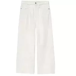 Frame Ženske pantalone LWLT0597-BONE, Bele