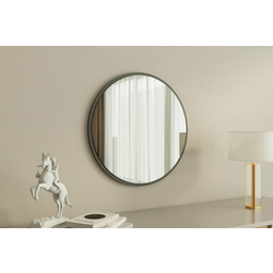 HANAH HOME Ogledalo Ozze White Anthracite
