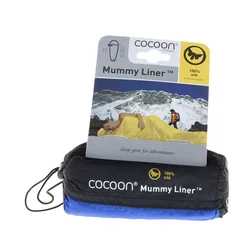 Cocoon Mummy Liner Svilena spalna vreča