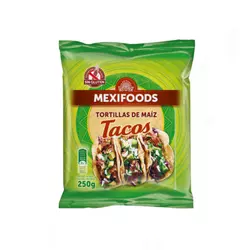 Tacos kukuruzne tortilje O15cm, 250g | MEXIFOODS