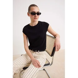 Trendyol Milla Ženska majica TWOSS26TS00252, Crna
