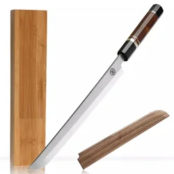 Kuhinjski nož SA-21785 za Sushi - Smeđa / Crna KP21785