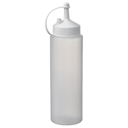 GRILLTIDER Fleksibilna boca, bela/providno, 330 ml