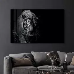 Wallity Dekorativna slika na kaljenom staklu, 46x72cm, Šarena