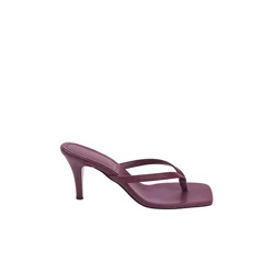 Trendyol Shoes Ženske papuče Takss25To00096, Bordo