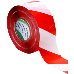 Traka za obeležavanje radova crveno-bela 50mm x 250m