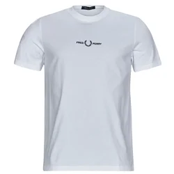 Fred Perry EMBROIDERED T-SHIRT Bela