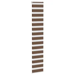 Zebra zavjesa smeđa 40x200 cm širina tkanine 35,9 cm poliester