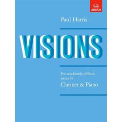 HARRIS:VISIONS,CLARINET AND PIANO