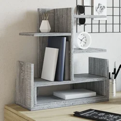Organizator za stol boja hrasta 49x20x52,5 cm konstruirano drvo