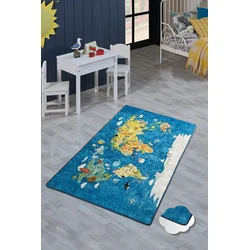 Conceptum Hypnose Tepih World Map, 200x290cm, Šareni