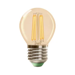 LED sijalica CLASSIC AMBER G45 E27/6,5W/230V 2200K - Brilagi
