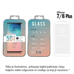 Kaljeno staklo Full Cover 5D za iPhone 7/8 Plus