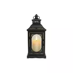 Dekorativna lanterna ROSEHILL, 27,5 cm, crna