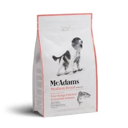 McAdams Medium & Large Breed Free Range Chicken & Sustainable Salmon - 2 kg