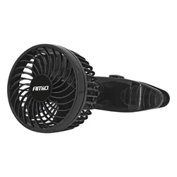 AMIO avtomobilski ventilator s sponko 24v amio-03006