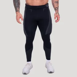 GymBeam OG1 Seamless Leggings Black/Grey