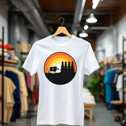 Camiseta Majica sa štampanim printom Cam 443, Ženska, Bela