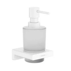 HANSGROHE AddStoris stenski dozirnik mila, mat bela