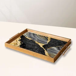 Aberto Design Poslužavnik TPEA10010 50 x 29 x 3.5 cm, Šareni