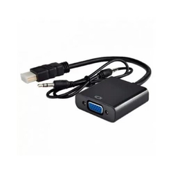 Adapter-konverter Linkom HDMI-VGA M/F + audio