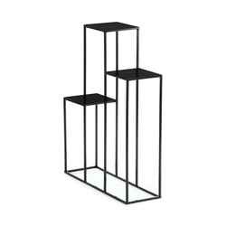 Stalak za cveće 80x60 cm crne boje
