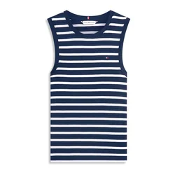 TOMMY HILFIGER Top CODY marine/bela