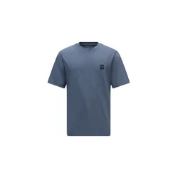 JACK & JONES Majica JCOFUSION mornarska