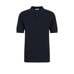 WE Fashion Majica temno modra