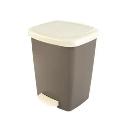 Kanta za otpatke sa pedalom Luxis 16 L - moka/krem
