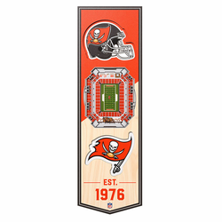 Tampa Bay Buccaneers 3D Stadium Banner slika