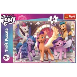 Trefl Puzzle Moj mali poni: Veseli poniji MAXI 24 kosov