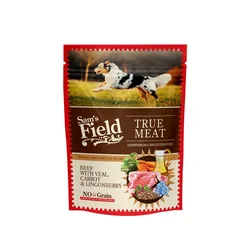 Sams Field Dog Vrećica Adult govedina, teletina, šargarepa i brusnica, potpuna vlažna hrana za odrasle pse 260g